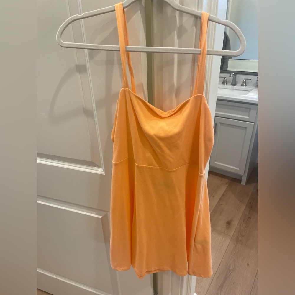 Orange forever 21 summer dress